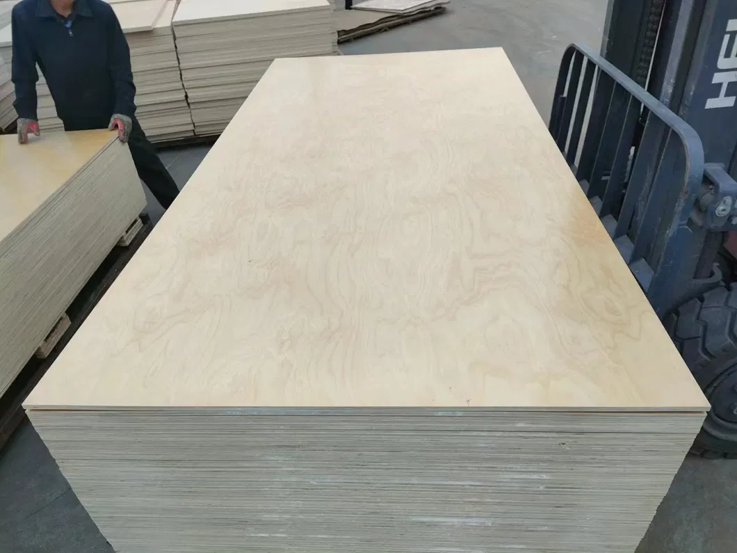 White Laminated 4X8 Melamine Plywood Board for Furniture